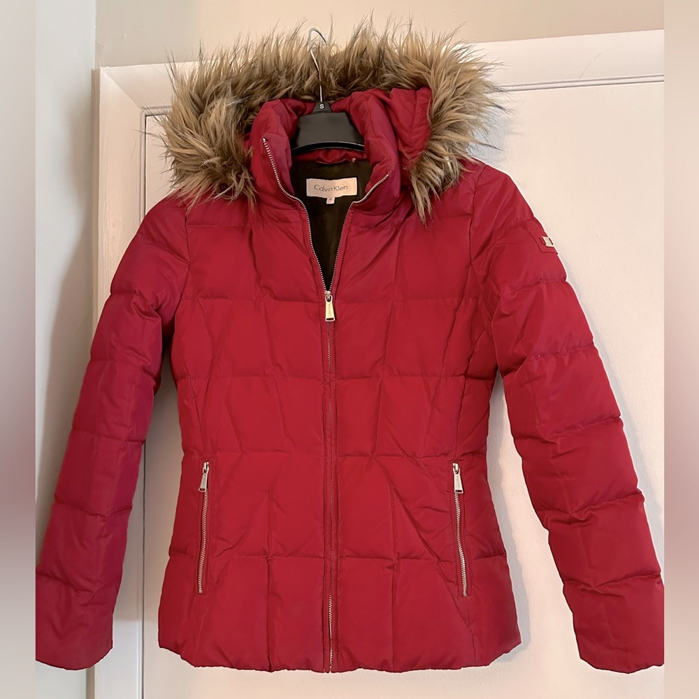 Women Coat/Jacket, Size XS, Calvin Klein.
